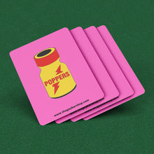 Load image into Gallery viewer, Poppers Playing Cards