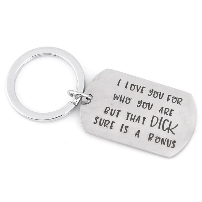 That Dick Is A Bonus Keychain