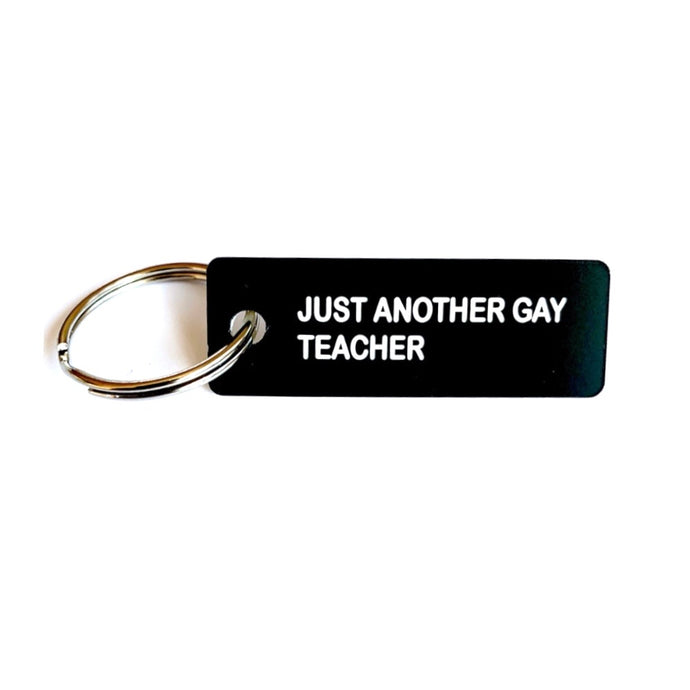 Gay Teacher Keychain - The Gay Bar Shop