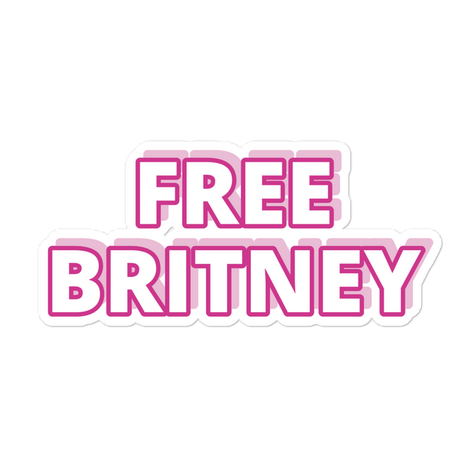 Free Britney Sticker - The Gay Bar Shop