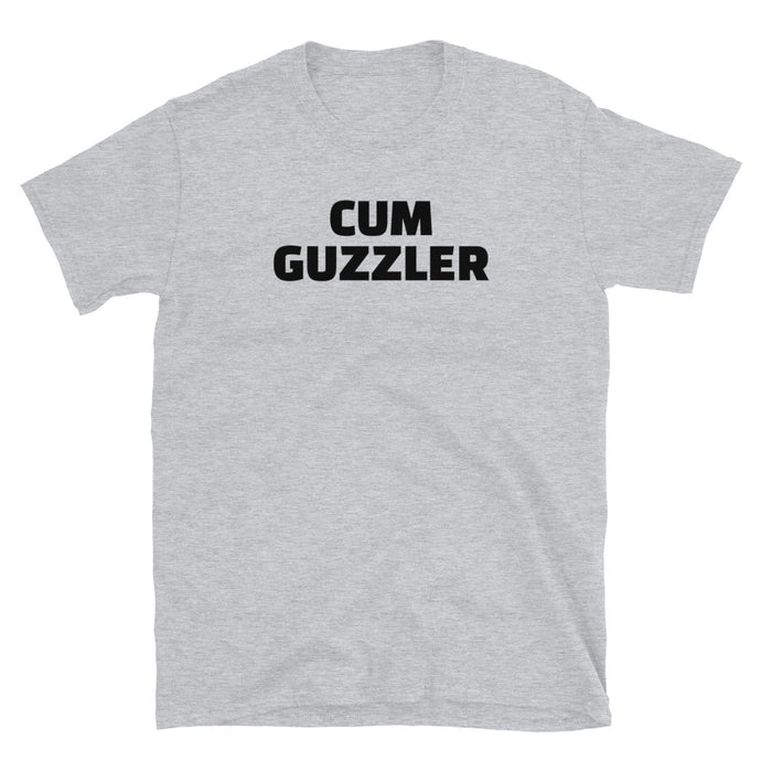 Cum Guzzler Tee - The Gay Bar Shop