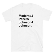 Load image into Gallery viewer, Vaccine Tee White - The Gay Bar Shop
